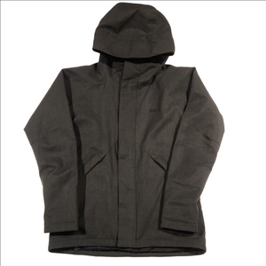 DC Men's Charcoal Hooded Performance Jacket